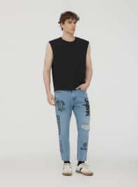 Long pants jeans Man Terranova