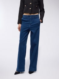Pantalone Jeans Lungo Donna Terranova
