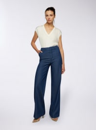 Pantalone Jeans Lungo Damen Terranova