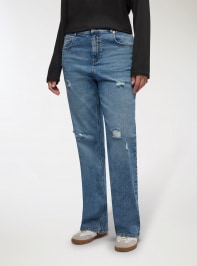 Pantalone Jeans Lungo Mujer Terranova