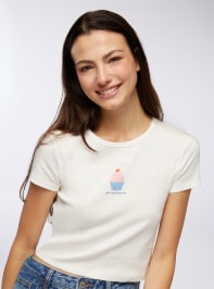 Camiseta manga corta Mujer Terranova