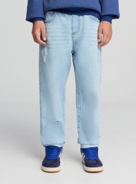 Długie spodnie jeansowe Chłopiec Terranova