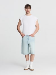 Short en Jeans Homme Terranova