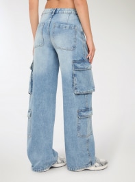 Pantallona xhins të gjata Grua Terranova