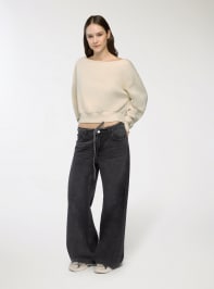 Pantalone Jeans Lungo Donna Terranova