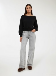 Pantalone Jeans Lungo Donna Terranova