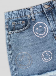 Short en Jeans Fille Terranova