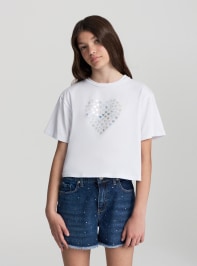 Short en Jeans Fille Terranova