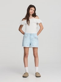 Jeans cortos Niña Terranova