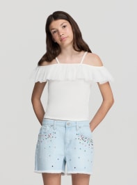 Jeans cortos Niña Terranova
