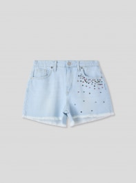 Short en Jeans Fille Terranova