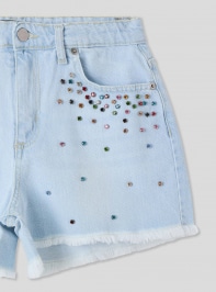 Short en Jeans Fille Terranova