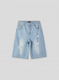 Pantalone Jeans Corto Bambino Kids