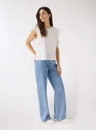 Pantalone Jeans Lungo Donna Terranova