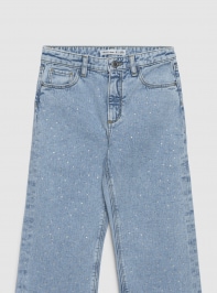 Długie spodnie jeansowe Dziewczynka Terranova