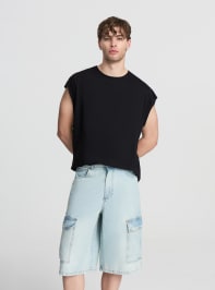 Short pants jeans Man Terranova