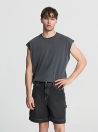 Pantalone Jeans Corto Uomo Terranova