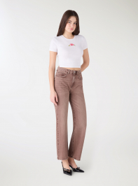 Pantalone Jeans Lungo Donna Terranova