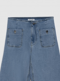 Pantalone Jeans Lungo Donna Terranova