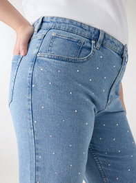 Pantalone Jeans Lungo Donna Terranova