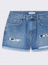 Pantalone Jeans Corto Donna Terranova