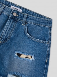 Short pants jeans Woman Terranova