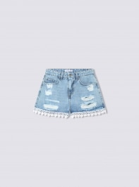 Short en Jeans Femme Terranova