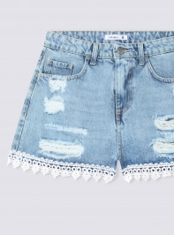 Short en Jeans Femme Terranova