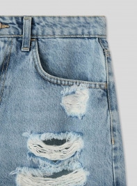 Short en Jeans Femme Terranova
