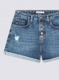 Pantalone Jeans Corto Donna Terranova