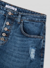 Short en Jeans Femme Terranova