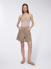 Short pants jeans Woman Terranova