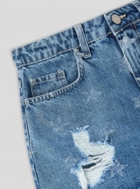 Short pants jeans Woman Terranova