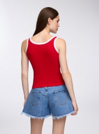 Pantalone Jeans Corto Donna Terranova