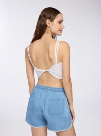 Short pants jeans Woman Terranova