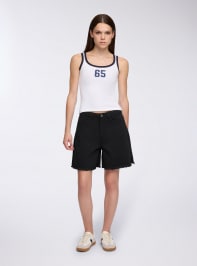 Short pants jeans Woman Terranova