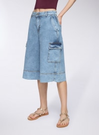 Pantalone Jeans Corto Donna Terranova