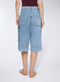 Pantalone Jeans Corto Donna Terranova