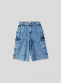 Pantalone Jeans Corto Donna Terranova