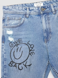 Pantalone Jeans Lungo Uomo Terranova