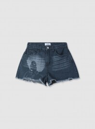 Short en Jeans Femme Terranova