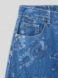 Pantalone Jeans Lungo Donna Terranova