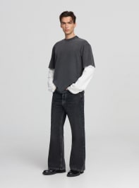 Pantalone Jeans Lungo Hombre Terranova