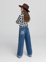 Pantalone Jeans Lungo Bambina Kids