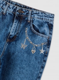 Pantalone Jeans Lungo Bambina Kids