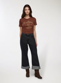 Pantalone Jeans Lungo Donna Terranova