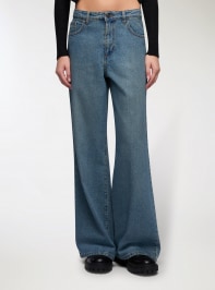 Pantalone Jeans Lungo Donna Terranova