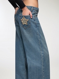 Pantalone Jeans Lungo Donna Terranova