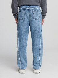 Pantalone Jeans Lungo Hombre Terranova