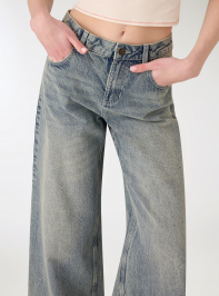 Pantalone Jeans Lungo Donna Terranova